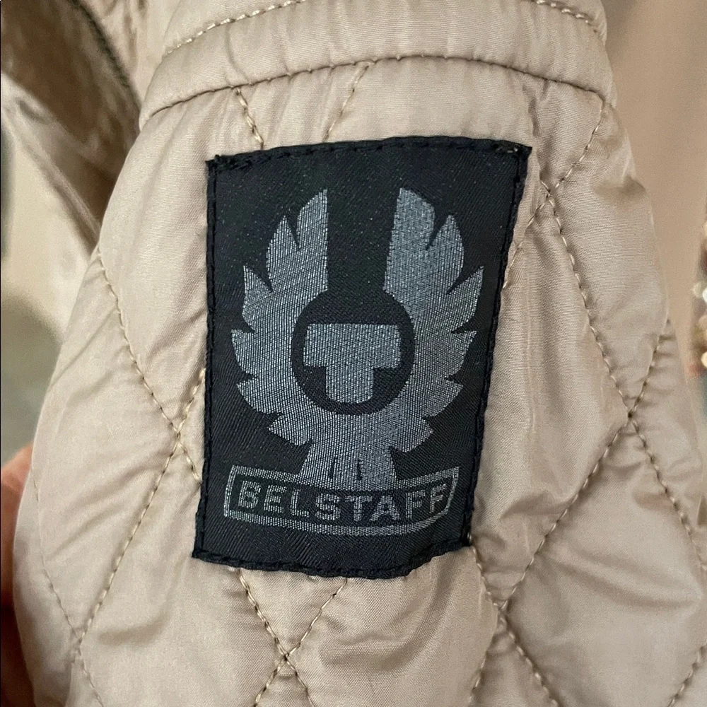 Belstaff Tan Quilted Utility Jacket - Picture 4 of 8